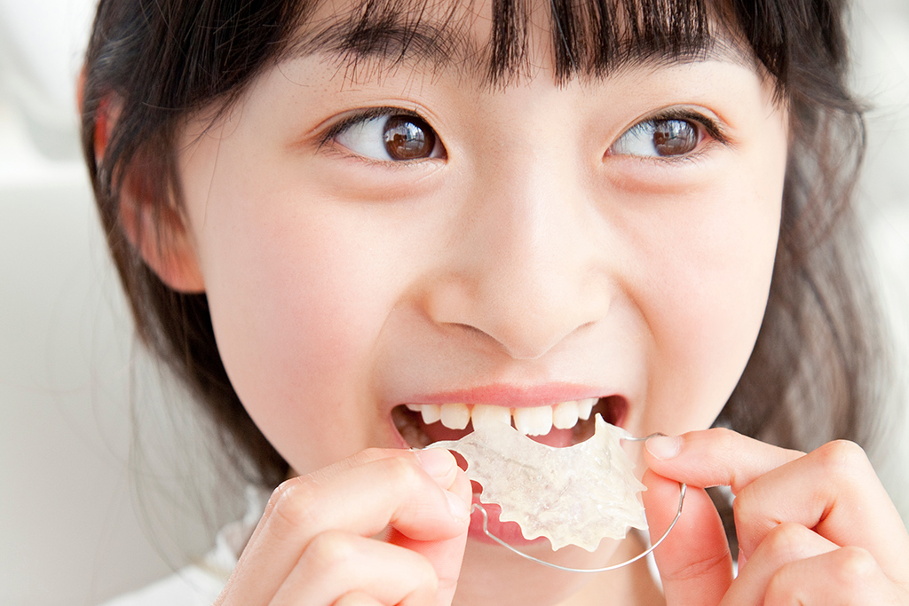 子どもの矯正(乳歯列・混合歯列):一期治療